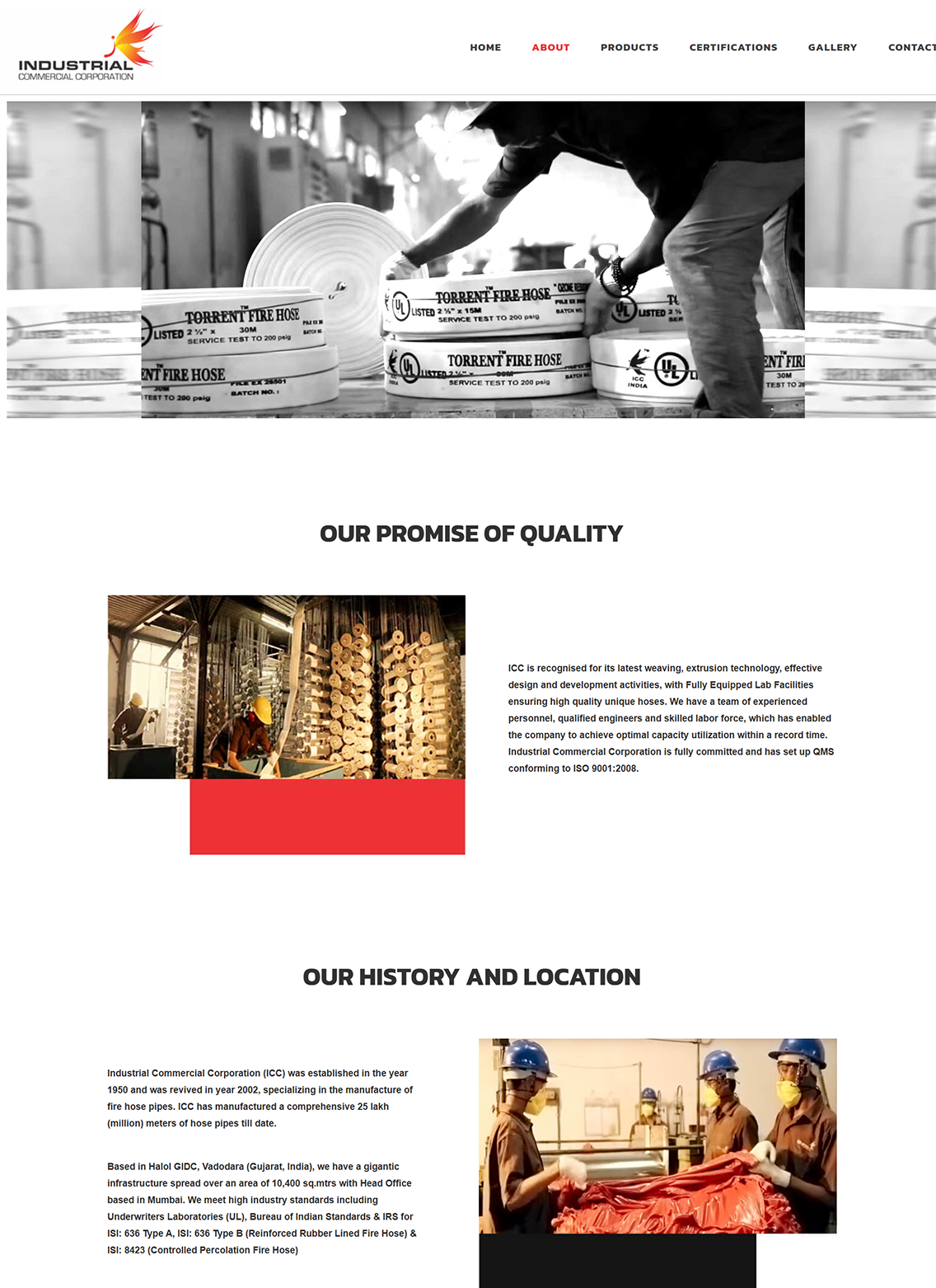 Company credibility and background